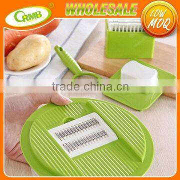 Carrots Cucumbers Interchangeable Blade Chipper Circular Vegetable Cutting Machine