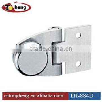 Small single side glass hinge