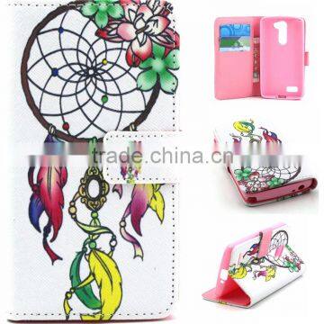 Color Printing Wallet Leather Case Flip Case For LG L Bello