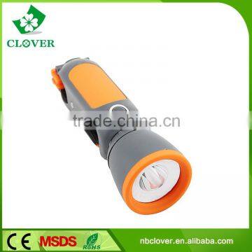 Super Brightness 1W Powerful LED Electric Flashlight Torch With Clip photo-4