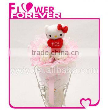 Hello Kitty Flower Bouquet Wedding Return Gift