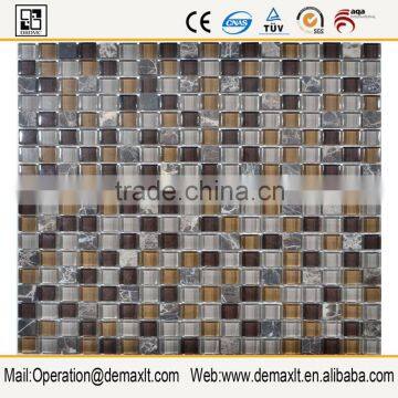 mosaic glass for bathroom wall tile,thick glass for wall 2016