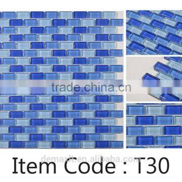 DBDMC Stone Mosaic Tile, Crystal Glass Mosaic For Sale