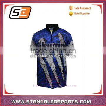 Stan Caleb manufacture full sublimation transfer fishing uniforms,fishing apparel,fishing wear