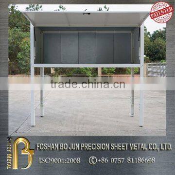 Cosmetic outdoor car parking garage storage cabinet