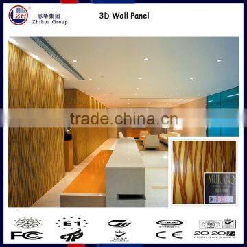 2015 Good price beautiful luxury wallpaper wall modern 3d wall panel