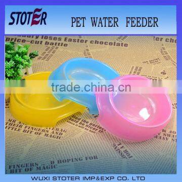 Colorful Transparent Pet Food Bowl,dog Bowl,cat Bowl,pet Feeder