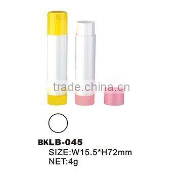 5ml cylinder shape colored LIP BALM CASES