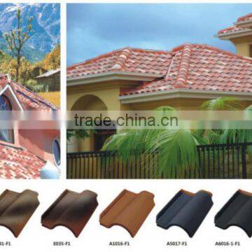 Red clay terracotta roof tile made in China