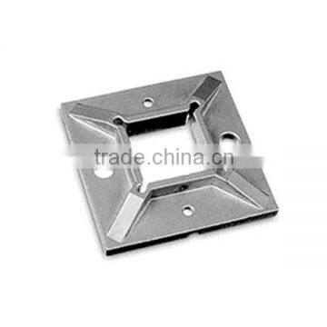 SS/Stainless steel Square Post base plate