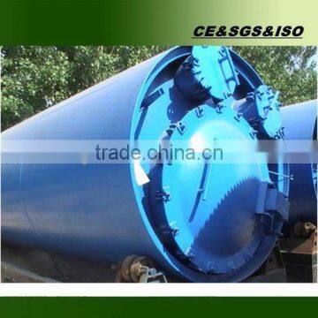 High quality oil extraction waste tyre recycling plant