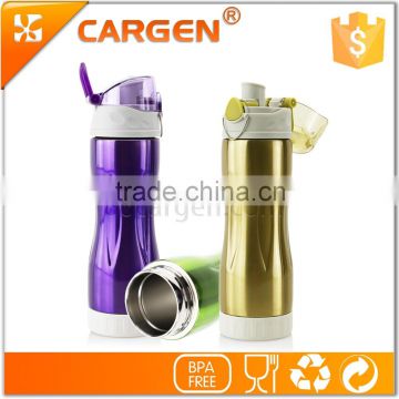 Printed gifts vacuum steel thermal tea water bottle