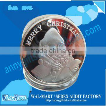 New products 2016 for chrimas ornaments 3D coins