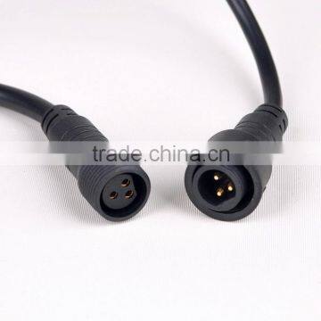 IP66 IP67 IP68 2pin 3pin 4pin LED Lighting Outdoor Waterproof Electrical Cable Connector