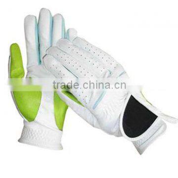 Quality Custom Logo Cabretta Golf Gloves