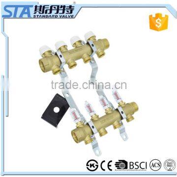 ART.1069 Widely Use Forged DN20 NPT Female High Pressure Natural Brass Color Brass Ball Valve y Type Strainer With Steel Handle photo-5