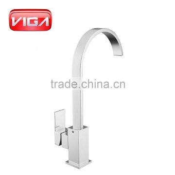 Solid Brass Taps Single handle Kitchen Sink Faucet