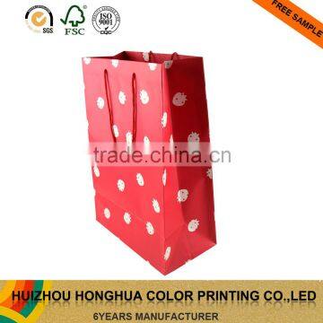 Wholesale handmade paper shopping bags paper gift bags with handles