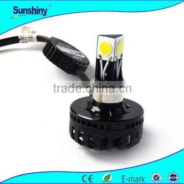 cob led headlight for vehicle motocycle bright white 6000K bulbs