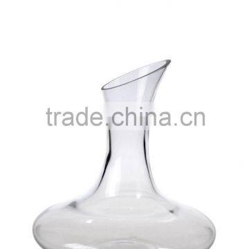 1.5 L hand made glass decanter