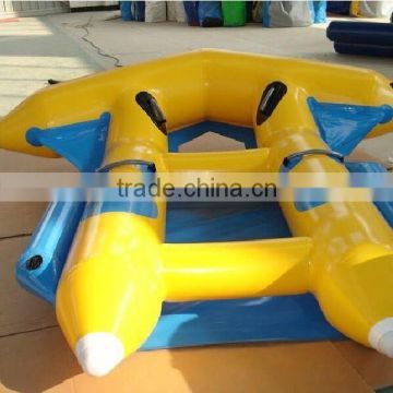 double rides Inflatable fly fish on water Inflatable rider adults games