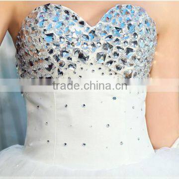 Popular High Quality Flat Back Acrylic Rhinestone for Wedding