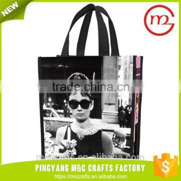 Low price portable great material hotsale shopping tote bag