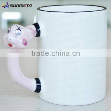Lovely 11oz Sublimation Animal Mug With Horse Handle photo-2