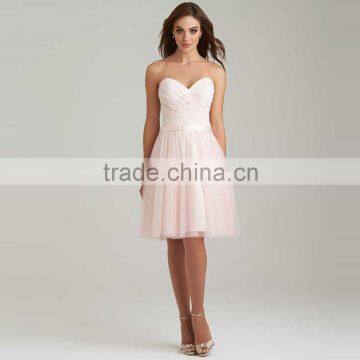 Wholesale China factory cheap short mini bridesmaid dress 2016