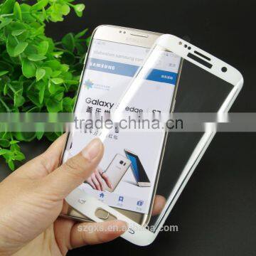 Edge To Edge 2016 Wholesale!9H Anti-shocked Full Cover for Sansung Galaxy S7 Edge 3D Curved Tempered Glass photo-5