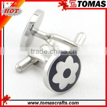 wholesale fashion design cufflink/silk knot cufflink