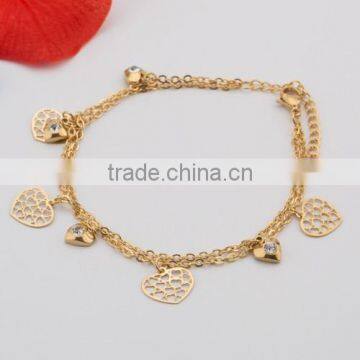 hot sale new design anklet with stainless steel