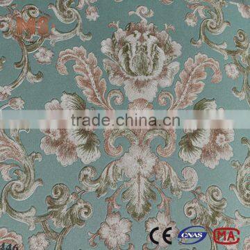 2016 now online pvc coated paper, scenery wallpaper