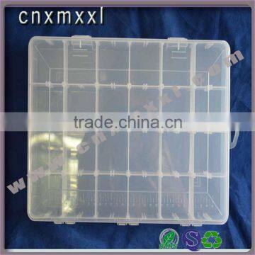 2016 new style clear plastic box accept custom design