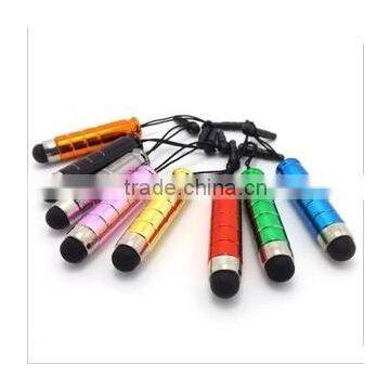 1000pcs Mini Stylus Touch Pen with plastic material capacitive touch pen for mobile phone tablet PC