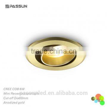 China led lighting fixture indoor led recessed spotlight