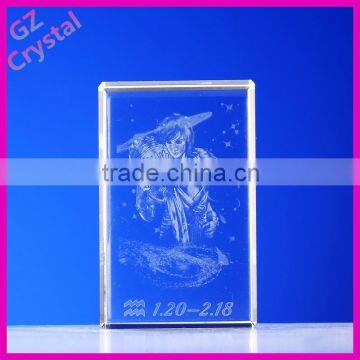 Beauty constellation 3d crystal laser engraving gifts for birthday