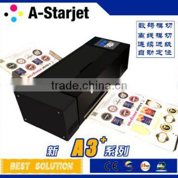 Digital Label Cutting Plotter, Auto Sheet Fed, Paper Sticker Cutting Machine