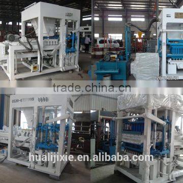 QT4-15C Fully Automatic Hydraform Brick Making Machine for Sale for Lybia