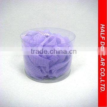 bath sponge with rope/bath net sponge ball/mesh bath sponge