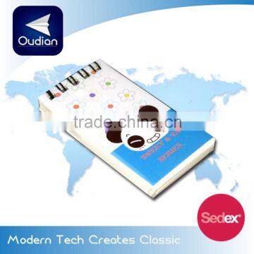 OEM Custom Spiral Notebook,Promotional Hard Cover Mini Note Pad