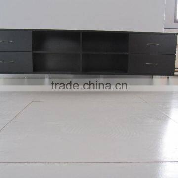 new design flat package wood melamine tv stand hot sell