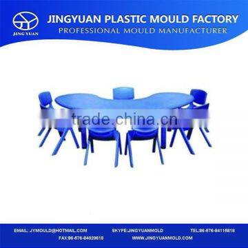 Newest excellent quality kids plastic table mould