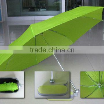 folding umbrella with case