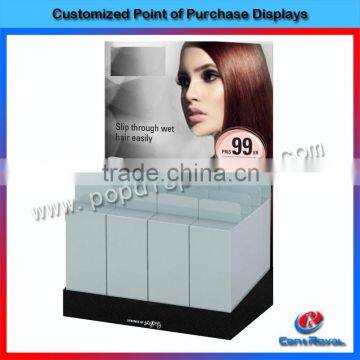 Custom counter top acrylic display stand holder for wet brush