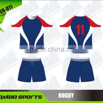 Custom digital sublimation rugby jersey