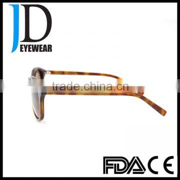 2016 Summer Luxury Matte Tortoise Sun Eyewear With Brown Lens