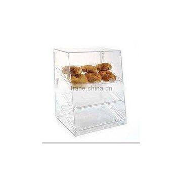 3 tiers acrylic bakery display case VJ1013048