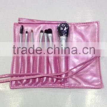 7pcs pink cheapest price makeup brush set,free sample makeup brush for you