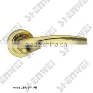 BA-54 PB brass door handle set